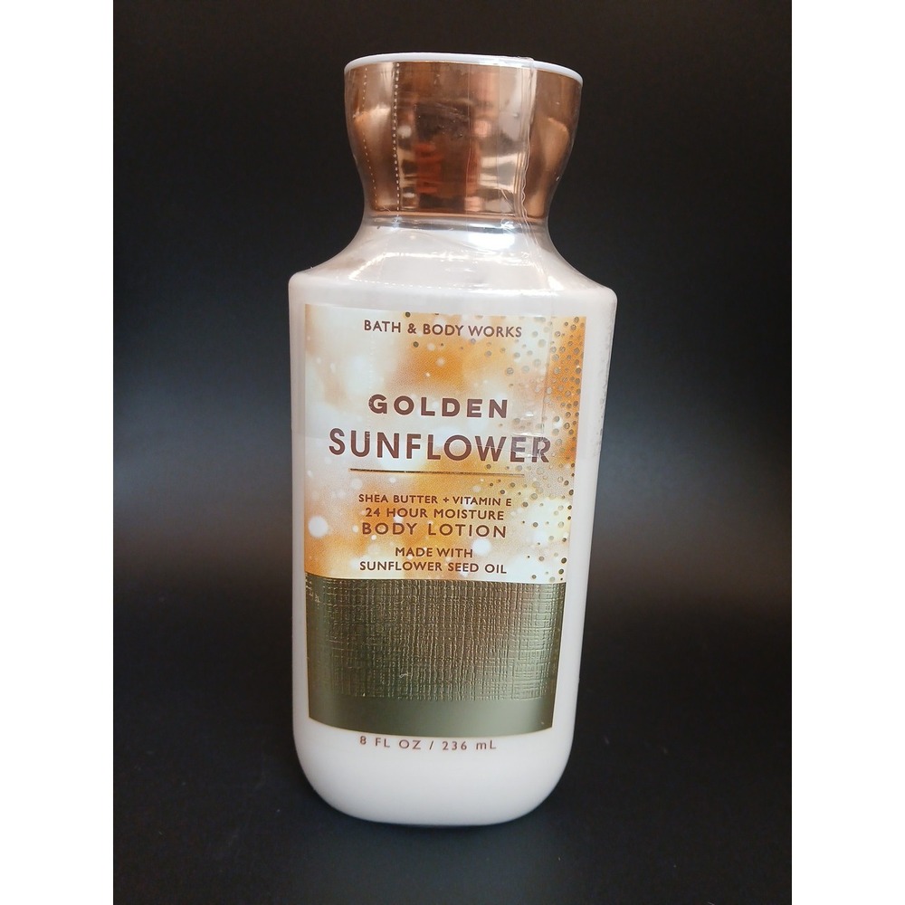 Bath & Body Works Golden Sunflower Body Lotion Shea‎ Butte 24 HR Moisture 8 oz